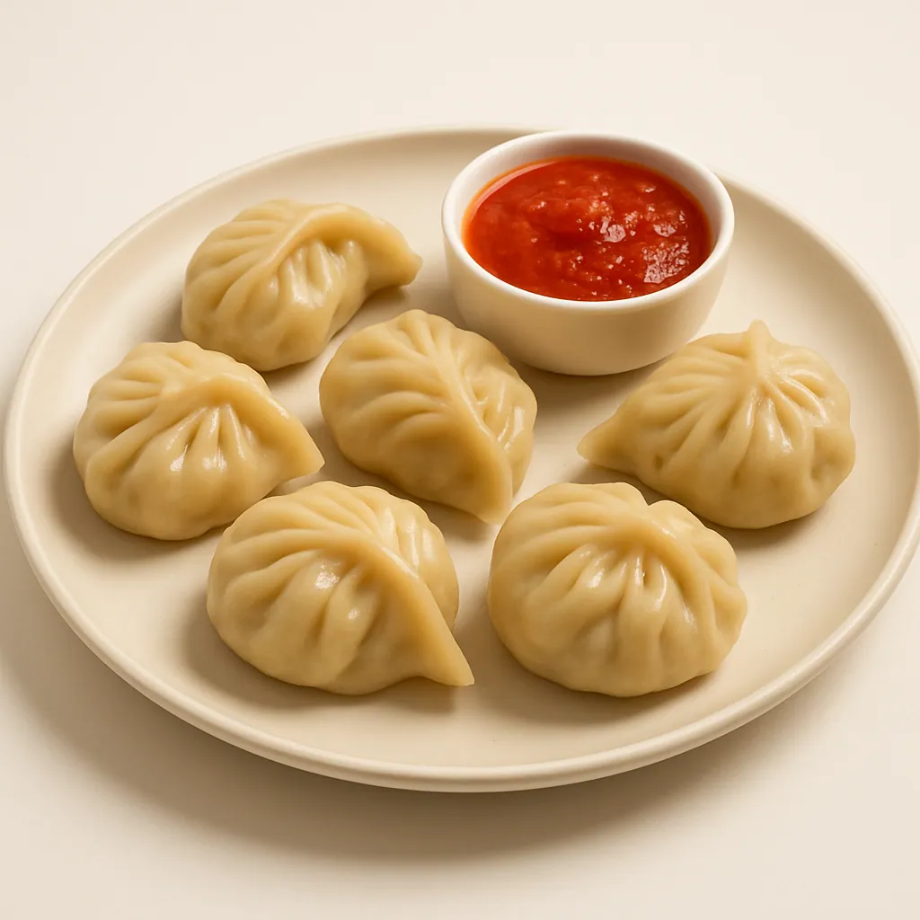Juicy Chicken Steamed Momos
