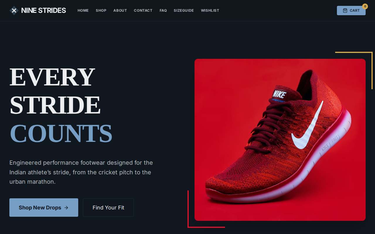 Nine Strides — screenshot
